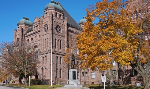 An image of the Queen's Park building