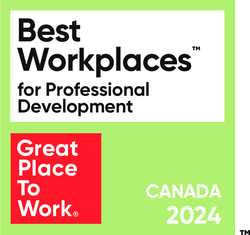 Canada 2024 Best Workplaces for Professional Development Award